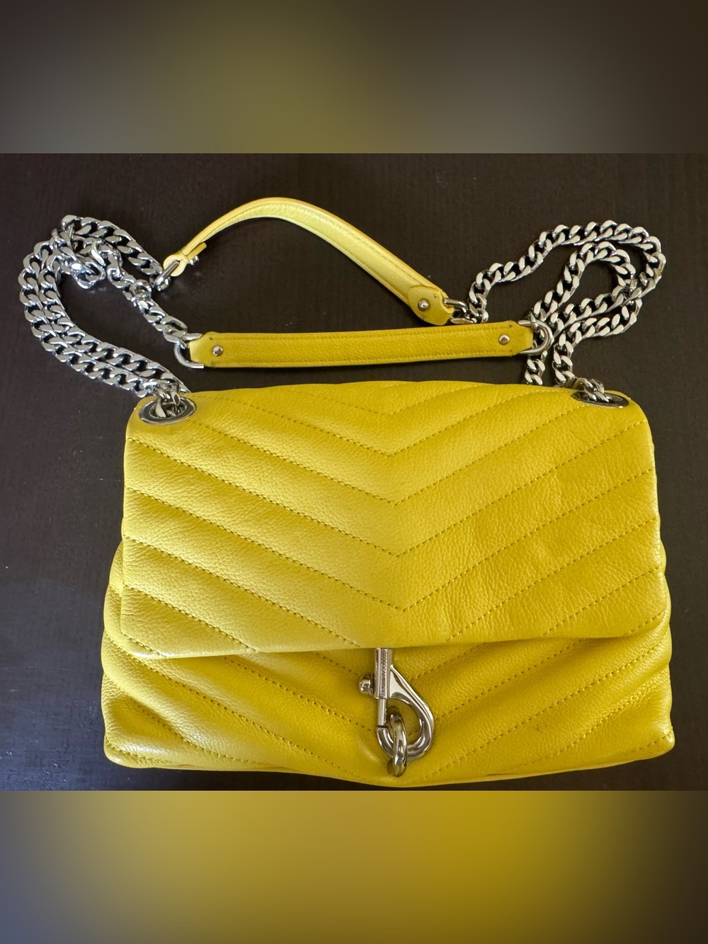 Rebecca Minkoff Edie Crossbody Capri Yellow